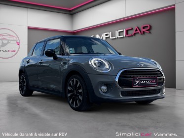 Mini hatch 5 portes f55 lci cooper d 116 ch bva7 finition red hot chili intérieur cuir blanc garantie 12 mois occasion scl...