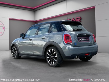 Mini hatch 5 portes f55 lci cooper d 116 ch bva7 finition red hot chili intérieur cuir blanc garantie 12 mois occasion scl...