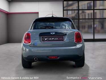 Mini hatch 5 portes f55 lci cooper d 116 ch bva7 finition red hot chili intérieur cuir blanc garantie 12 mois occasion scl...