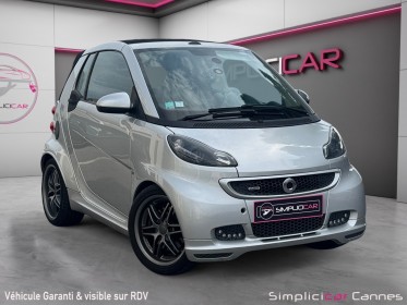 Smart fortwo cabrio smart  1.0 102ch brabus xclusive softouch occasion simplicicar frejus  simplicicar simplicibike france