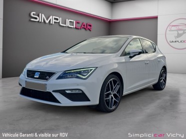 Seat leon fr 2.0 tdi 150 start/stop carplay toit ouvrant garantie 12 mois occasion simplicicar vichy simplicicar simplicibike...
