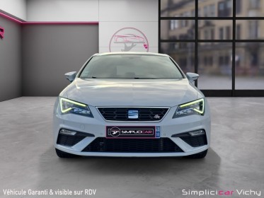Seat leon fr 2.0 tdi 150 start/stop carplay toit ouvrant garantie 12 mois occasion simplicicar vichy simplicicar simplicibike...