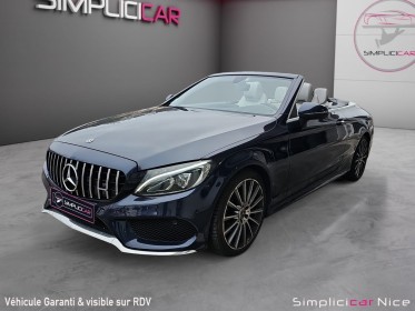 Mercedes classe c cabriolet 220d 9g-tronic fascination amg occasion  simplicicar vaucresson nice - pfvauto simplicicar...