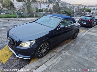 Mercedes classe c cabriolet 220d 9g-tronic fascination amg occasion  simplicicar vaucresson nice - pfvauto simplicicar...