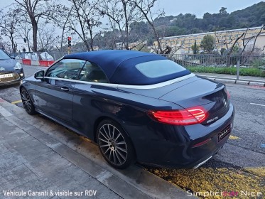 Mercedes classe c cabriolet 220d 9g-tronic fascination amg occasion  simplicicar vaucresson nice - pfvauto simplicicar...