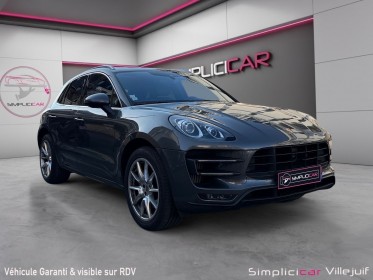 Porsche macan 2014 turbo 3.6 v6 400 ch pdk toit ouvrant carnet entretient garantie 12 mois occasion simplicicar villejuif ...