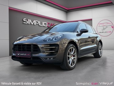 Porsche macan 2014 turbo 3.6 v6 400 ch pdk toit ouvrant carnet entretient garantie 12 mois occasion simplicicar villejuif ...