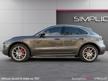 Porsche macan 2014 turbo 3.6 v6 400 ch pdk toit ouvrant carnet entretient garantie 12 mois occasion simplicicar villejuif ...