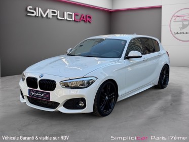Bmw serie 1 f20 lci2 118i 136 ch m sport/radar de recul/ garantie 12 mois/ carrosserie neuve occasion paris 17ème (75)(porte...