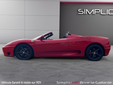 Ferrari 360 modena spider v8 3,6 400cv occasion simplicicar brive la gaillarde  simplicicar simplicibike france