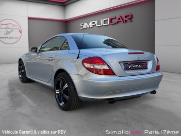 Mercedes slk 200 k a occasion paris 17ème (75)(porte maillot) simplicicar simplicibike france