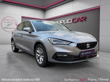 Seat leon 1.0 tsi 110 bvm6 business/apple carplay/android auto/garantie constructeur 1 ans occasion paris 17ème (75)(porte...