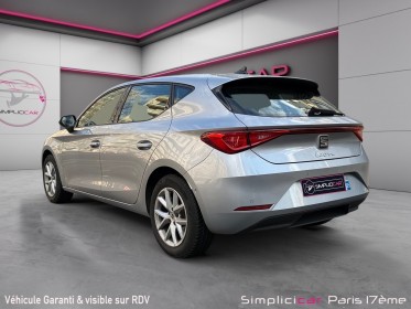 Seat leon 1.0 tsi 110 bvm6 business/apple carplay/android auto/garantie constructeur 1 ans occasion paris 17ème (75)(porte...