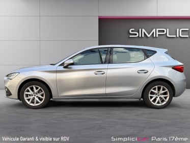Seat leon 1.0 tsi 110 bvm6 business/apple carplay/android auto/garantie constructeur 1 ans occasion paris 17ème (75)(porte...