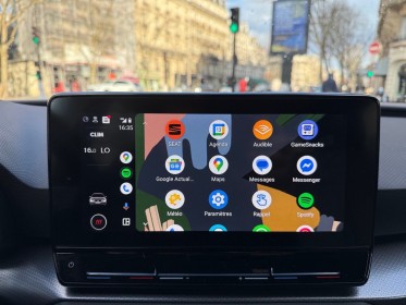 Seat leon 1.0 tsi 110 bvm6 business/apple carplay/android auto/garantie constructeur 1 ans occasion paris 17ème (75)(porte...
