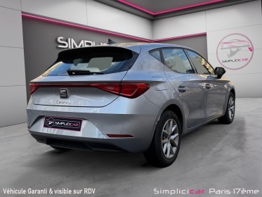 Seat leon 1.0 tsi 110 bvm6 business/apple carplay/android auto/garantie constructeur 1 ans occasion paris 17ème (75)(porte...