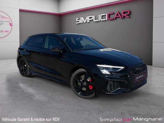 Audi s3 sportback tfsi 310 s tronic 7 quattro - francaise - 1 ere main - suivi audi - matrix leds  - garantie 12 mois...