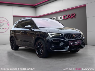 Cupra ateca 2.0 tsi 300 ch dsg7 4drive vz edition occasion cannes (06) simplicicar simplicibike france