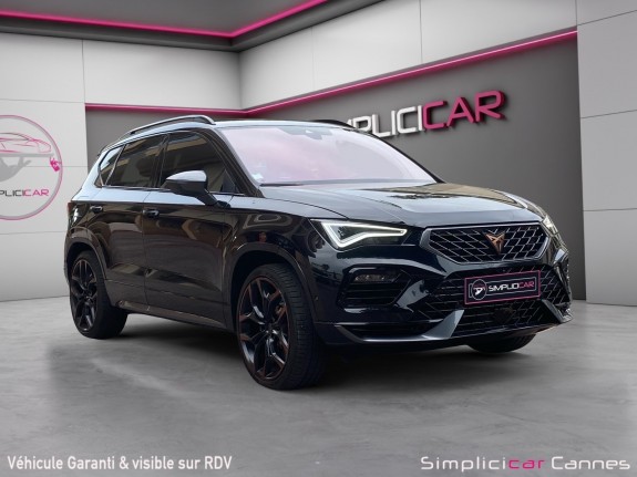 Cupra ateca 2.0 tsi 300 ch dsg7 4drive vz edition occasion cannes (06) simplicicar simplicibike france