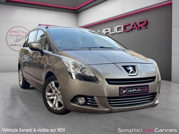 Peugeot 5008 1.6 e-hdi 115ch fap etg6 blue lion 7 places occasion cannes (06) simplicicar simplicibike france