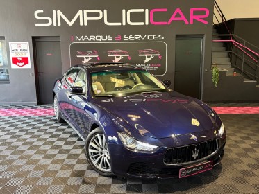 Maserati ghibli 3.0 v6 330 a - garantie 12 mois - occasion  simplicicar aix les bains simplicicar simplicibike france