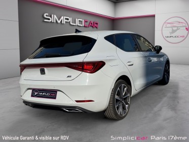 Seat leon e-hybrid 204 ch dsg6 fr / carplay / camera 360 / sieges alcantara / entretien seat / garantie 12mois occasion paris...