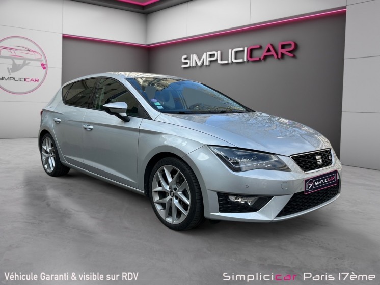 Seat leon 1.8 tfsi 180 start/stop fr dsg7-garantie 12 mois occasion paris 17ème (75)(porte maillot) simplicicar simplicibike...