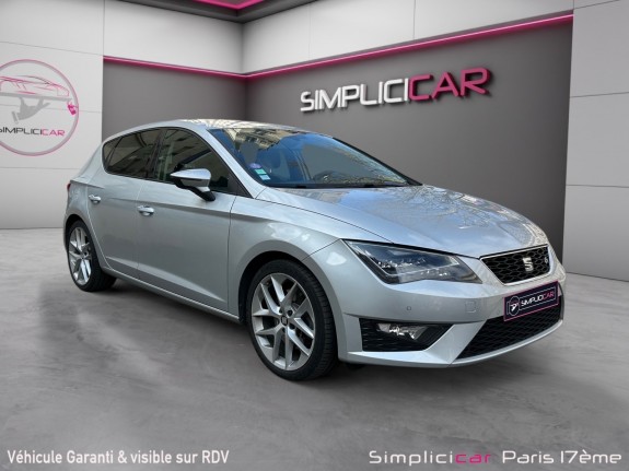 Seat leon 1.8 tfsi 180 start/stop fr dsg7-garantie 12 mois occasion paris 17ème (75)(porte maillot) simplicicar simplicibike...