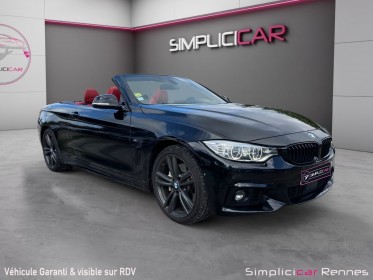 Bmw serie 4 cabriolet f33 435d 313 ch xdrive m sport - historique complet - siege chauffant - nuque chauffant - affichage......