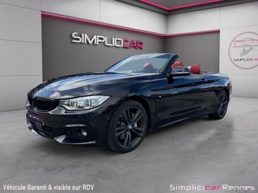 Bmw serie 4 cabriolet f33 435d 313 ch xdrive m sport - historique complet - siege chauffant - nuque chauffant - affichage......