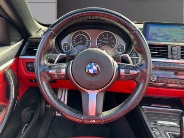 Bmw serie 4 cabriolet f33 435d 313 ch xdrive m sport - historique complet - siege chauffant - nuque chauffant - affichage......