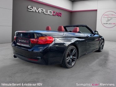 Bmw serie 4 cabriolet f33 435d 313 ch xdrive m sport - historique complet - siege chauffant - nuque chauffant - affichage......