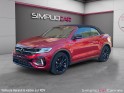 Volkswagen t-roc cabriolet garantie constructeur 1.5 tsi evo 150 start/stop dsg7 r-line occasion cannes (06) simplicicar...