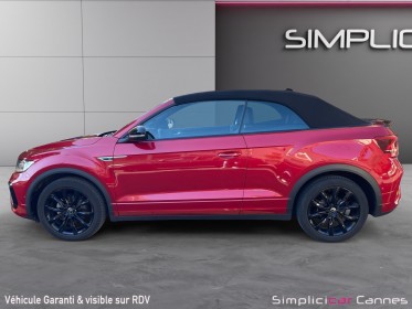 Volkswagen t-roc cabriolet garantie constructeur 1.5 tsi evo 150 start/stop dsg7 r-line occasion cannes (06) simplicicar...