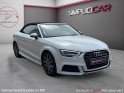 Audi a3 cabriolet 1.5 tfsi cod 150 s tronic 7 s line design luxe siege chauffant/cuir alcantara/caméra de recul garantie...