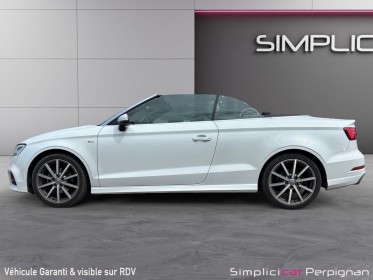 Audi a3 cabriolet 1.5 tfsi cod 150 s tronic 7 s line design luxe siege chauffant/cuir alcantara/caméra de recul garantie...