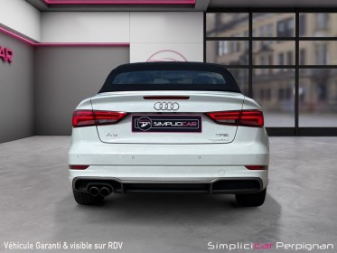 Audi a3 cabriolet 1.5 tfsi cod 150 s tronic 7 s line design luxe siege chauffant/cuir alcantara/caméra de recul garantie...