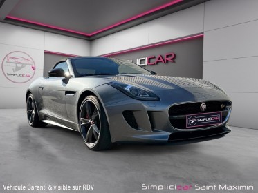 Jaguar f-type cabriolet v8 s 5.0 495 suralimente entretien complet occasion simplicicar st-maximin simplicicar simplicibike...