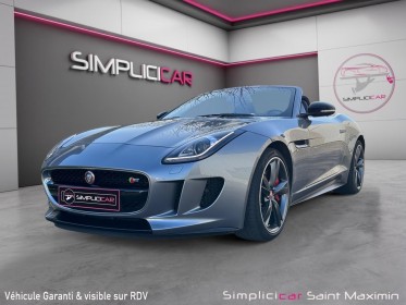 Jaguar f-type cabriolet v8 s 5.0 495 suralimente entretien complet occasion simplicicar st-maximin simplicicar simplicibike...