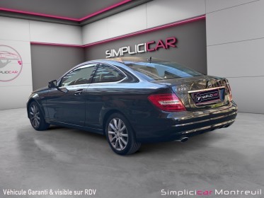 Mercedes classe c coupe 220 cdi blueefficiency a occasion montreuil (porte de vincennes)(75) simplicicar simplicibike france