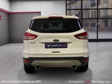 Ford kuga 2.0 tdci 150 ss 4x2 titanium/ suivi complet/ garantie 12 mois occasion simplicicar perpignan  simplicicar...