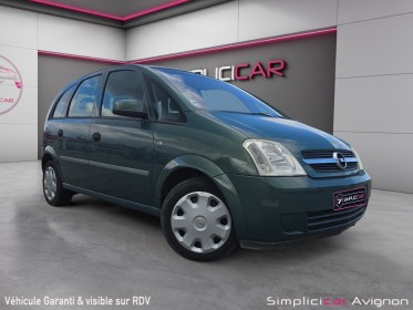 Opel meriva 1.6i - 101ch excellent état - aucun frais à prévoir - garantie 12 mois occasion avignon (84) simplicicar...