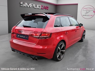 Audi a3 sportback 1.5 tfsi 150 s tronic kit s3 virtual t.o. occasion  simplicicar vaucresson nice - pfvauto simplicicar...