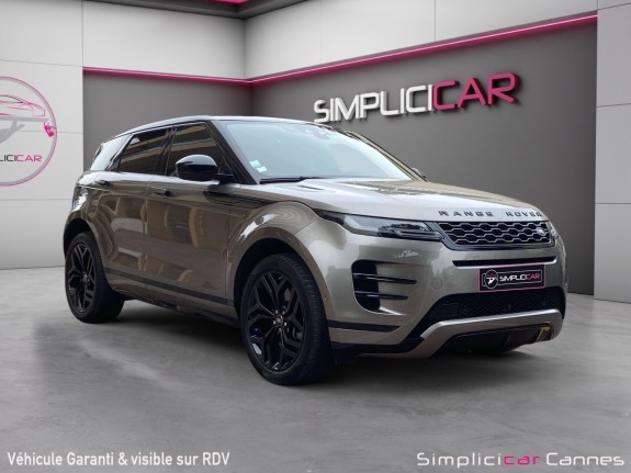 Land rover range rover evoque d240 2.0 td4 16v mhev awd 241 cv r-dynamic occasion cannes (06) simplicicar simplicibike france