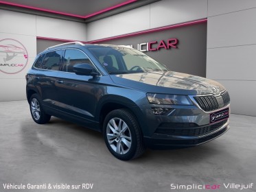 Skoda karoq 1.0 tsi 116 ch ambition, apple carplay, radar de recul, garantie 12 mois occasion simplicicar villejuif ...