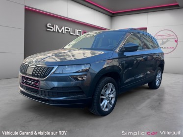 Skoda karoq 1.0 tsi 116 ch ambition, apple carplay, radar de recul, garantie 12 mois occasion simplicicar villejuif ...