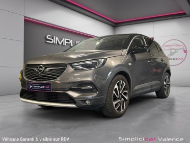 Opel grandland x turbo bva8 innovation -- garantie 12mois -- occasion simplicicar valence - ksv  simplicicar simplicibike...