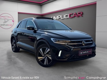 Volkswagen t-roc 1.5 tsi evo 150 start/stop dsg7 r-line - 1ére main - carplay - caméra - toit ouvrant - hayon électrique...