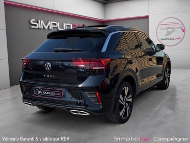 Volkswagen t-roc 1.5 tsi evo 150 start/stop dsg7 r-line - 1ére main - carplay - caméra - toit ouvrant - hayon électrique...