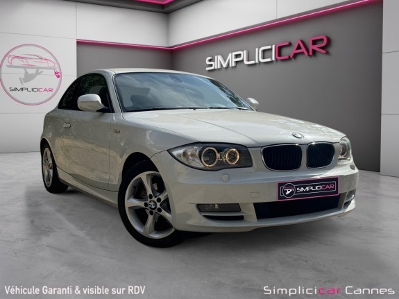 Bmw serie 1 coupe e82 118d 143 ch confort occasion cannes (06) simplicicar simplicibike france